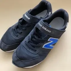 New Balance 996 スニーカー ブラック ブルー 23cm