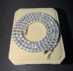ラクリスジュエリー テニスチェーンネックレス:3mm.45cm Yuhさん専用品