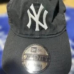 New Era 9TWENTY ブラックキャップ ヤンキース