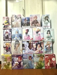 美少女　五等分の花嫁　プライズフィギュア まとめ売り 20点セット