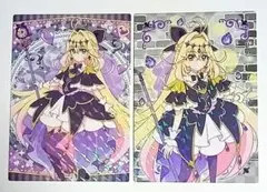 名探偵プリキュア！キラキラトレーディングカード キュアアルカナ・シャドウ 2枚