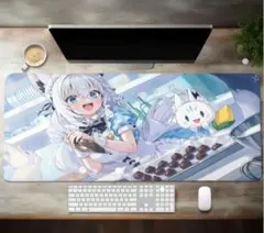 ホロライブ デスクマット 5 枚セット 白上フブキ 大神ミオ 他 - メルカリ