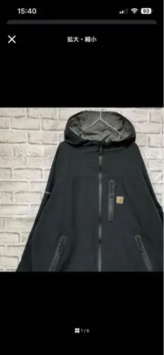 カーハート マウンテンパーカー