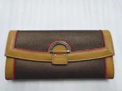 4-338 トミーヒルフィガー　レザー　長財布　レディース