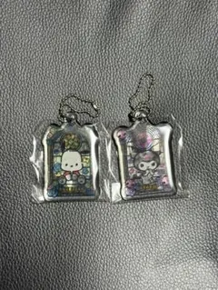 サンリオ ステンドグラス風アクリルキーチェーン