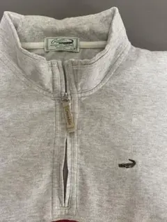 Crocodile グレー ポロシャツ L