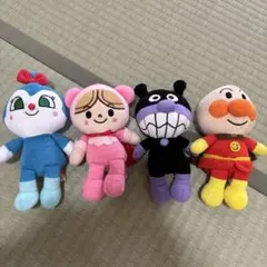 アンパンマン ぬいぐるみセット 4体