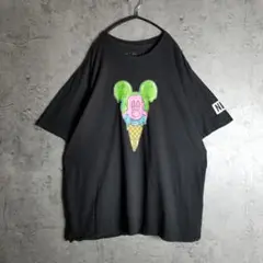 NEFF × Disney ミッキー アイスクリーム Tシャツ 黒のサムネイル