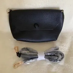 DouDou ショルダー 付き ミニバッグ 未使用 ブラックのサムネイル