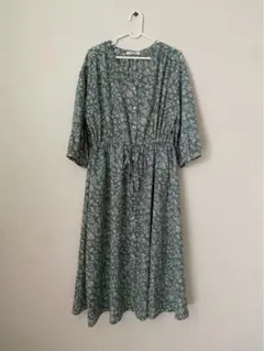 chocol raffine robe 花柄シャツワンピース　サイズF