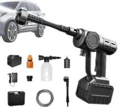 T-667　高圧洗浄機コードレス 充電式 22500mAh 6in1多機能ノズル