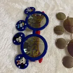 ディズニーリゾート　サングラスセット　ヘアゴム付き