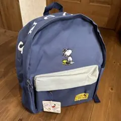 【新品】PEANUTS スヌーピー リュック リュックサック　ネイビー