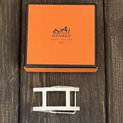 超希少・美品】HERMES Hデザイン マネークリップ タイピン Ag925