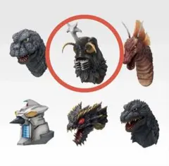 一番くじ ゴジラ 最恐怪獣王列伝 モンスターヘッドマ グネット メガロ&おまけ