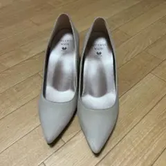 美品ワコールSuccess Walk ベージュ ポインテッドトゥ パンプス