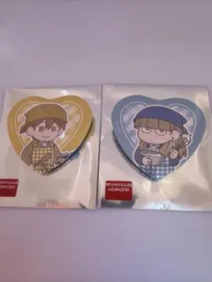 氷の城壁 THEキャラカフェ ハート型缶バッジ 美姫＆こゆん - メルカリ
