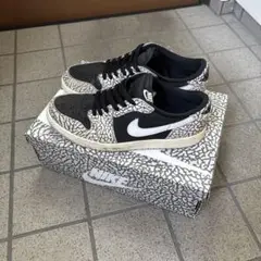 nike Air jordan 1 white cement セメント　箱付き