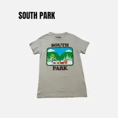 SOUTH PARK 茶 ライトブラウン グラフィック Tee 海外企画 激レア