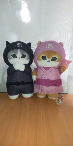 モフサンド 忍者にゃん BIG ぬいぐるみ 全2種セット