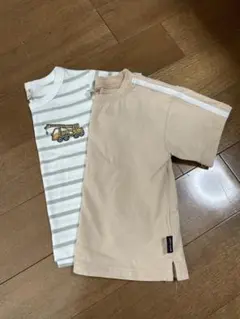 petit main ストライプ柄 Tシャツ 100cm 2枚セット
