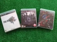 グランツーリスモ５　ファイルファンタジー１３　バイオハザード６ ３本セット