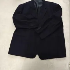 濃紺シングルブレスト　ビジネスジャケット