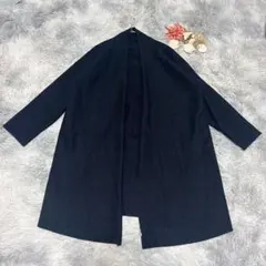 23区 ニジュウサンク（M）長袖 コート アウター 体型カバー ウール混 日本製