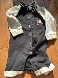 Champion ロンパース 80サイズ 黒/白