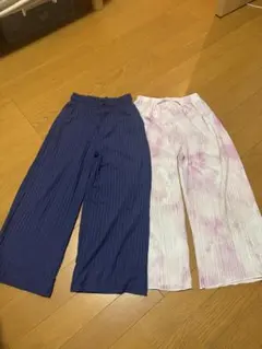 ZARAワイドパンツ2点セット