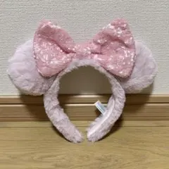 ミニーマウス風ピンクカチューシャ