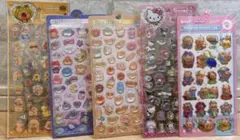 5 福袋ボンボンドロップシール　ぷくぷくシール　5枚セット