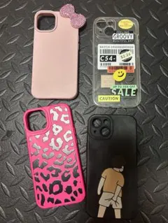 iPhone用ケース 4点セット まとめ売り