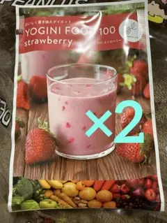 YOGINI FOOD 100 ストロベリー 3袋 - メルカリ