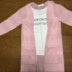 セシルマクビー タンクトップ 羽織り 薄手ロングカーディガン 2点セット 未使用