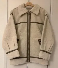 新品未使用 Wcloset リバーシブル ボアジャケット ムートン アウター