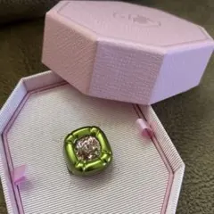Swarovski Dulcis グリーンリング ピンククリスタル 52サイズ