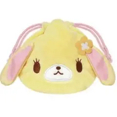 シュガーバニーズ ふわふわ はなうさ 巾着