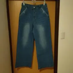 ストレートデニム ライトブルー 0XＬ　3Ｌ相当　新品