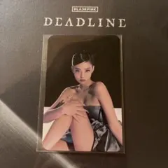 BLACKPINK ジェニ　DEADLINE popup 購入特典　限定トレカ