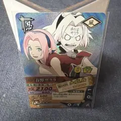 希少】NARUTO ナルティメットカードバトル 春野サクラ データ