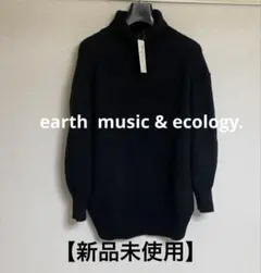 earth music & ecology. ニット　プルオーバー　タートル