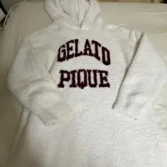 GELATO PIQUE フード付きルームウェア　もこもこ　ワンピース