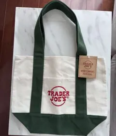 【新品】TRADER JOE'S ミニキャンバストートバッグ