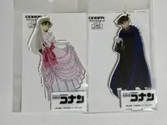 名探偵コナン　工藤新一　毛利蘭　黒衣の騎士　ハート姫 アクリルスタンド