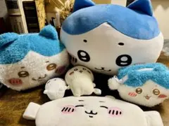 【オマケ付き】ハチワレだららんBIGぬいぐるみ ポーチ アイマスク ポシェット