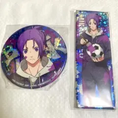 ブルーロック GIGO限定 御影玲王 ホログラム缶バッジ ロングスクエア