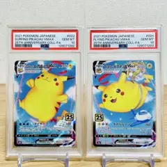 【PSA10連番】なみのりピカチュウVMAX & そらをとぶピカチュウVMAX