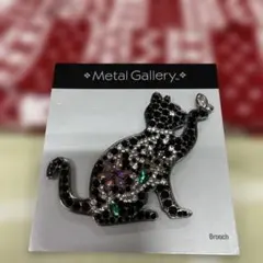 Metal Gallery 猫のブローチ