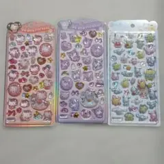 うるちゅるポップシール サンリオ3枚セット